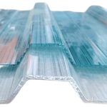 3 MM Transparent Trapezoidal Form Polycarbonate