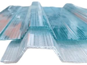 3 MM Transparent Trapezoidal Form Polycarbonate