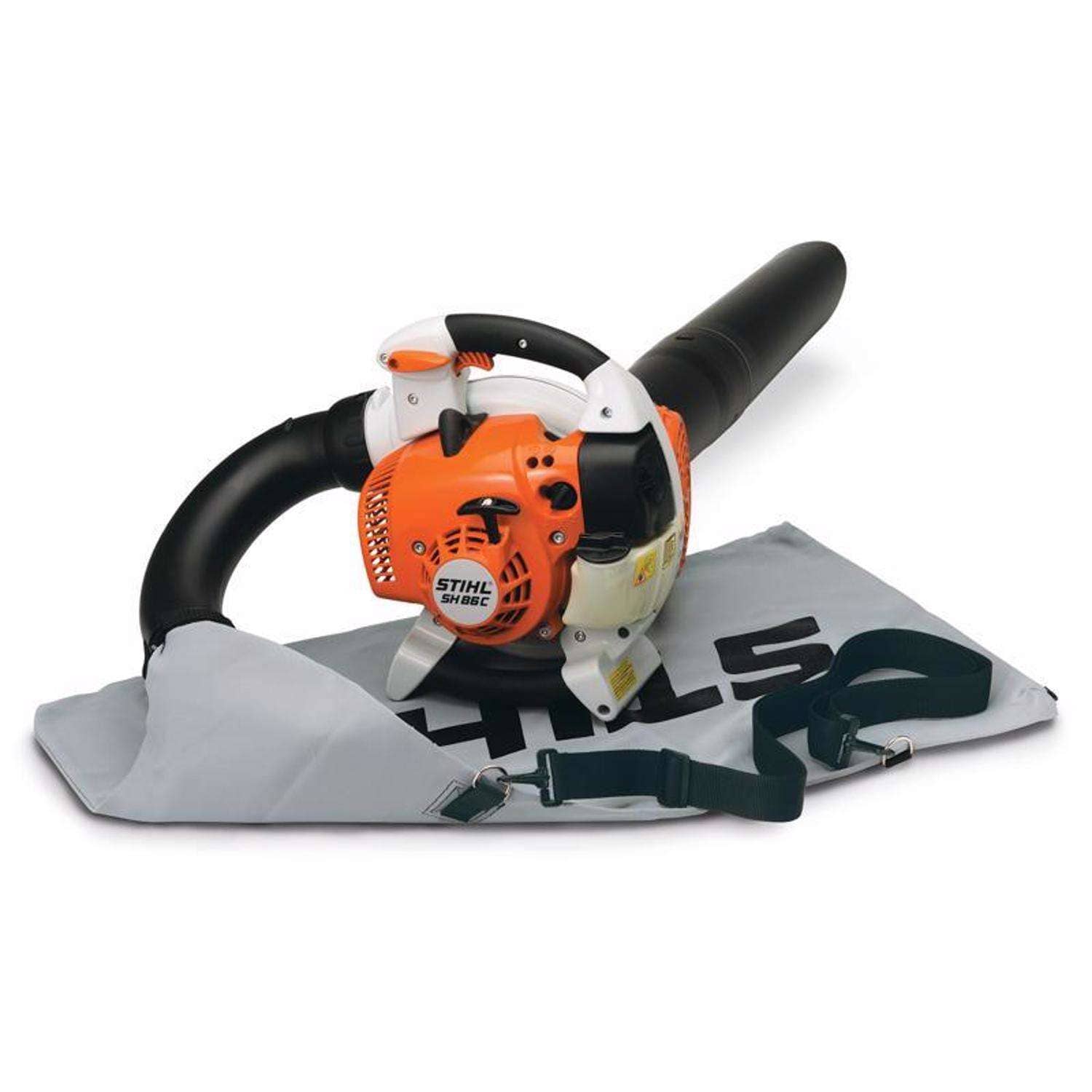 STIHL SH 86 C-E 170 mph 444 CFM Gas Handheld Blower-Mulcher-Vac